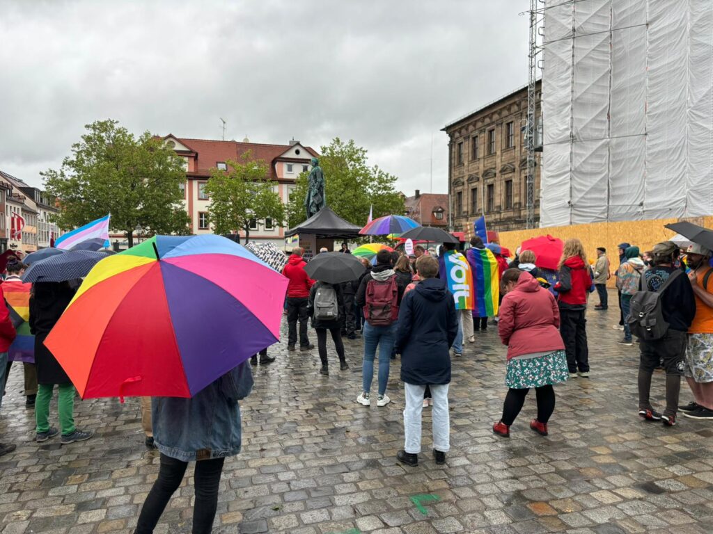 Kundgebung zum IDAHOBIT in Erlangen am 17.05.24